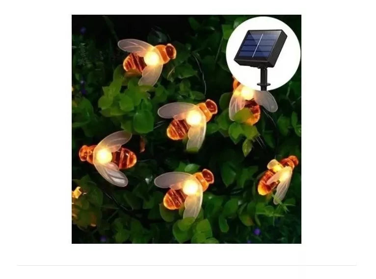 Luces Led Solar Abeja Calidas 7805