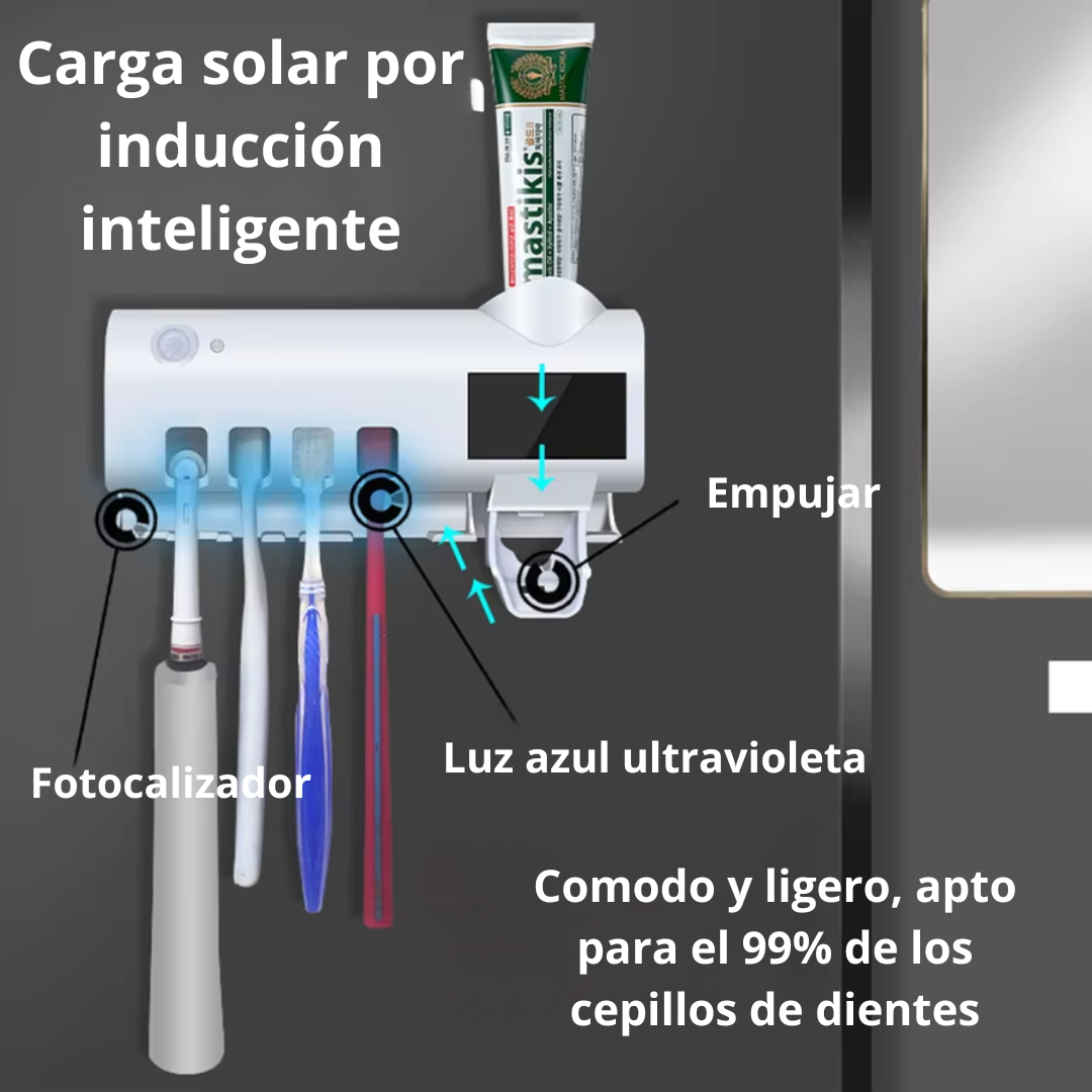 Soporte esterilizador de cepillo diente