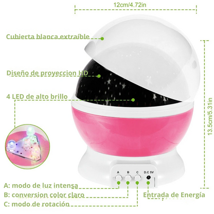 Lampara giratoria Galaxy Nigth™