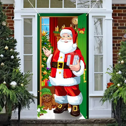 PUERTA MAGIA NAVIDEÑA- FUNDAS NAVIDEÑAS