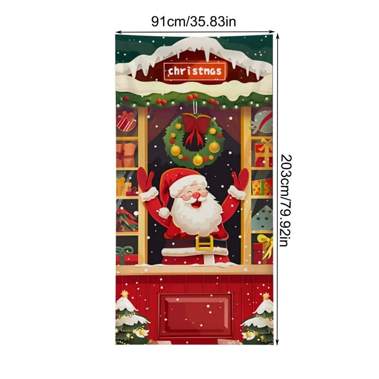 PUERTA MAGIA NAVIDEÑA- FUNDAS NAVIDEÑAS