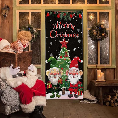 PUERTA MAGIA NAVIDEÑA- FUNDAS NAVIDEÑAS